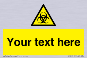 Custom Bio-Hazard Sign